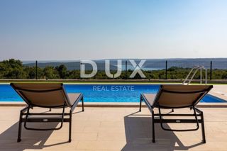 ISTRA, RABAC - Vila s panoramskim pogledom na morje