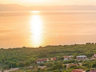 ISTRA, RABAC - Zemljišče z gradbenim dovoljenjem in očarljivim razgledom