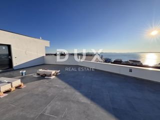 ZADAR, PETRČANE - Penthouse v gradnji s čudovitim razgledom 150 m od morja