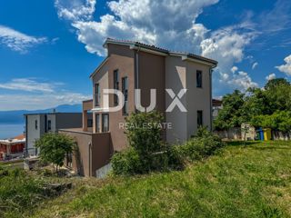 RIJEKA, BOKI - nova samostojna hiša, pripravljena za dokončanje po vašem okusu, s pogledom na morje