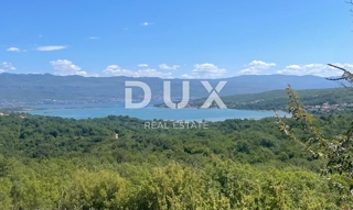 OTOK KRK, SUŽAN – Kmetijsko zemljišče 568 m² s pogledom na morje, 50 m od gradbišča!