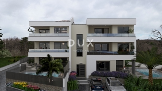 OTOK KRK, VRBNIK - Apartma v 1. nadstropju s teraso in pogledom na morje