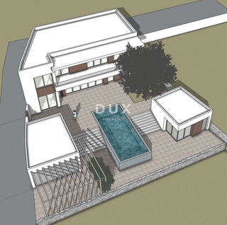 CRIKVENICA, DRAMALJ - starinska hiša s projektom za luksuzno vilo, pogled na morje