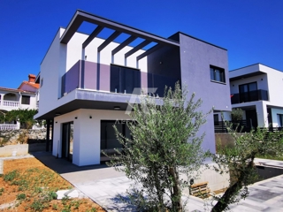 Krk, okolica, novozgrajena luksuzna vila z bazenom!! ID 233