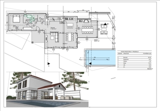 Prodaja gradbenega zemljišča s projektno dokumentacijo v Korniću - ID 539