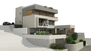 Brač, Selca – redka priložnost: gradbeno zemljišče v prvi vrsti ob morju s pravnomočnim dovoljenjem ID 565