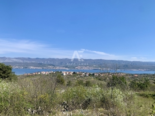 Otok Krk, Šilo, okolica – Gradbeno zemljišče s pogledom na morje! ID 646