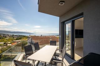 Mesto Krk - penthouse s pogledom na morje