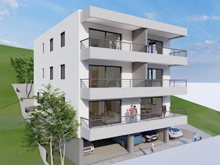 Nov dvosobni apartma s pogledom na morje, Tučepi