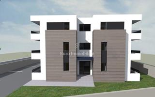 Novalja - Wohnung in einem Neubau mit zwei Terrassen