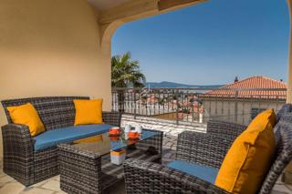 Selce apartma s pogledom na morje