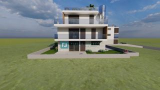 VODICE, novo, vrhunska lokacija, 100 m do morja, 2 ločena apartmaja, garaža, S2
