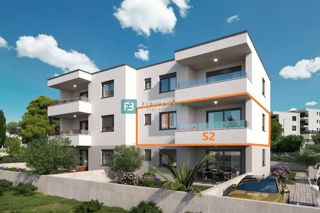 BRODARICA, nov projekt, 1. nadstropje, terasa, 250 m do šole, 2 parkirni mesti