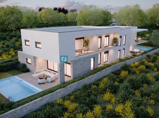 VODICE, novogradnja, 1. nadstropje, 3 spalnice, pogled na morje, shramba