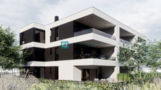 SRIMA, novogradnja, 300 m od morja, 1. nadstropje, terasa, 2 parkirni mesti