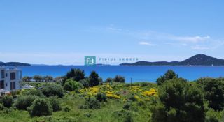 VODICE, novogradnja, 350 m od plaže, 2. nad., pogled na morje