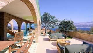 BR1345 - Građevinsko zemljište blizu trajektne luke, Brač, na prodaju