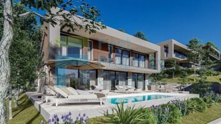 TG1621 - Vile s panoramskim pogledom, okolica Trogira, na prodaju