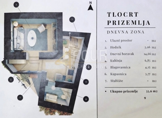 Hiša Ližnjan, 65,90m2