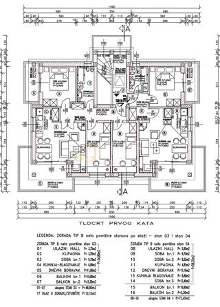 Stanovanje Hreljin, Bakar, 56,65m2