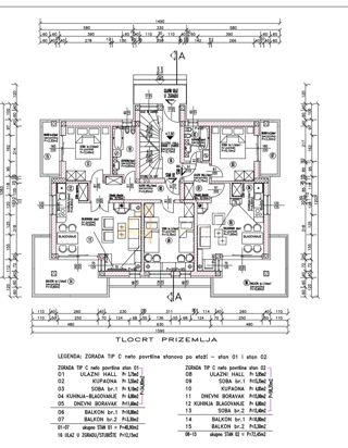 Stanovanje Hreljin, Bakar, 56,65m2