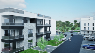 Zadar - Crvene kuće, stanovanje 101,67 m2, prodaja, vrt, novo!