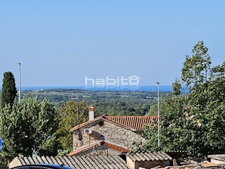 Poreč 10 km, Kaštelir - Građevinsko zemljište sa pogledom na more
