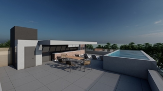 Luksuzni penthouse - ogrevana bazen, panoramski pogled na morje