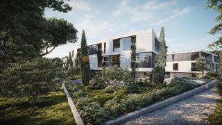Moderen penthouse, 3 spalnice, ogromna terasa, blizu morja!