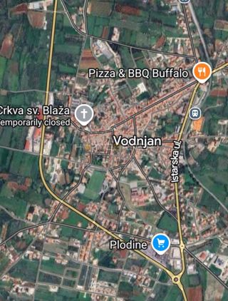 Vodnjan: 4386 m² parcela morje - 150€/m²!