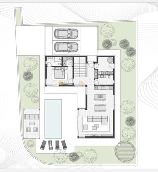 Zazidljivo zemljišče z gradbenim dovoljenjem v Ližnjanu