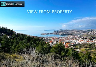 Podstrana / Strožanac, PANORAMSKI POGLED NA MORJE (projekt za 3 vile) VIDEO - preberi opis