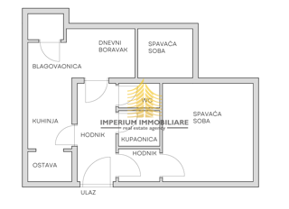 Stan, prodaja, Novi Zagreb - vzhod, Zapruđe, 59 m2, 3-prostorski