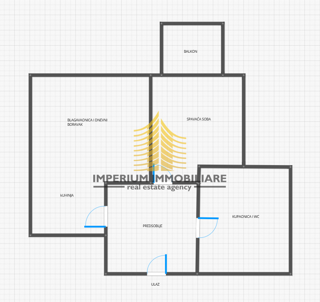 Stan, Prodaja, Trešnjevka - Jug, Jarun, 50,24 m2, 1,5-prostorsko (1S+DB)