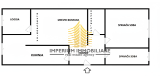 Stan, prodaja, Novi Zagreb - vzhod, Sloboština, 70 m2, 3-prostorski