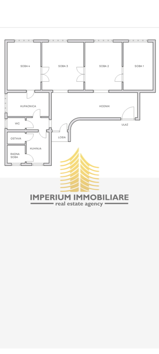 Stanovanje, prodaja, 4,5-sobno (4S+DB)