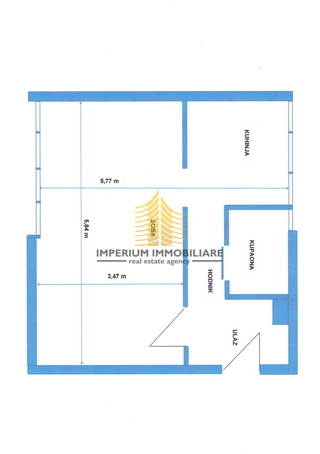 Stan, prodaja, Novi Zagreb - vzhod, Sopot, 35 m2, enoprostorski