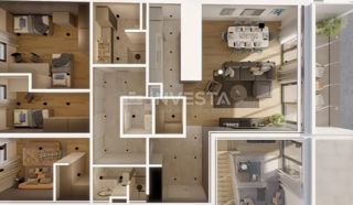Center Pule, SMART HOME Stanovanje s 3 Soba in Parkiriščem