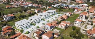 Okolica Pule, dvosobno stanovanje v pritličju novogradnje, 2 parkirni mesti
