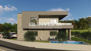 Istra, Marčana, vila z bazenom, 141 m2, 2km od morja, NOVOGRADNJA