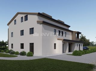 Poreč okolica - stanovanje E 122,56 m2 v mansardi, novogradnja