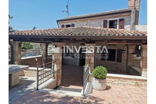 Okolica Vrsarja, lepa kamnita hiša s prostorno teraso, 130 m2