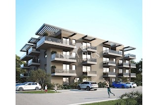 Vabriga, stanovanje s strešno teraso - stavba z dvigalom!