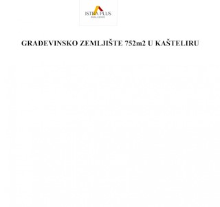 Prodamo gradbeno zemljišče v Kaštelirju pravilne oblike.