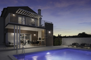 Svetvinčenat, surroundings, modern villa with pool