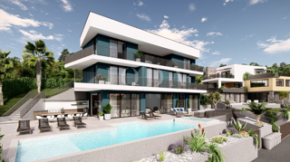 Hišas bazenom i pogledom u Vrbniku