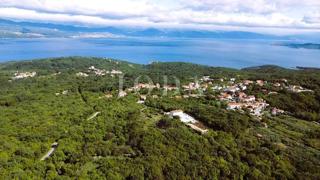 Zemljišče s pogledom na morje - otok Krk