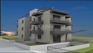 Sukošan AP2 66,86 m² velik 1 spalnica + dnevna soba, ločen WC