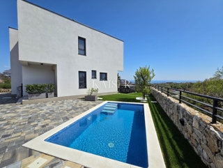 Otok Krk, Kornić - moderna hiša z bazenom