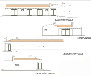 Istra, Žminj - enonadstropna hiša z bazenom
